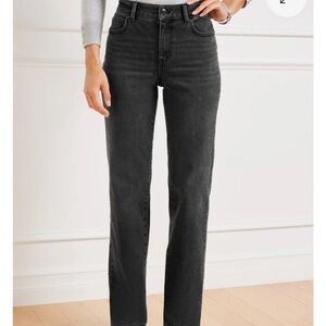Talbots Curvy Boot Jeans Dark Grey Carnegie size 10/30